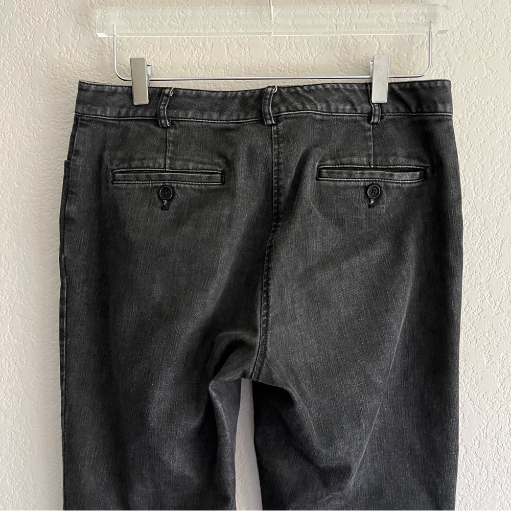 TALBOTS Signature Denim in distressed black size 8 - Picture 11 of 13